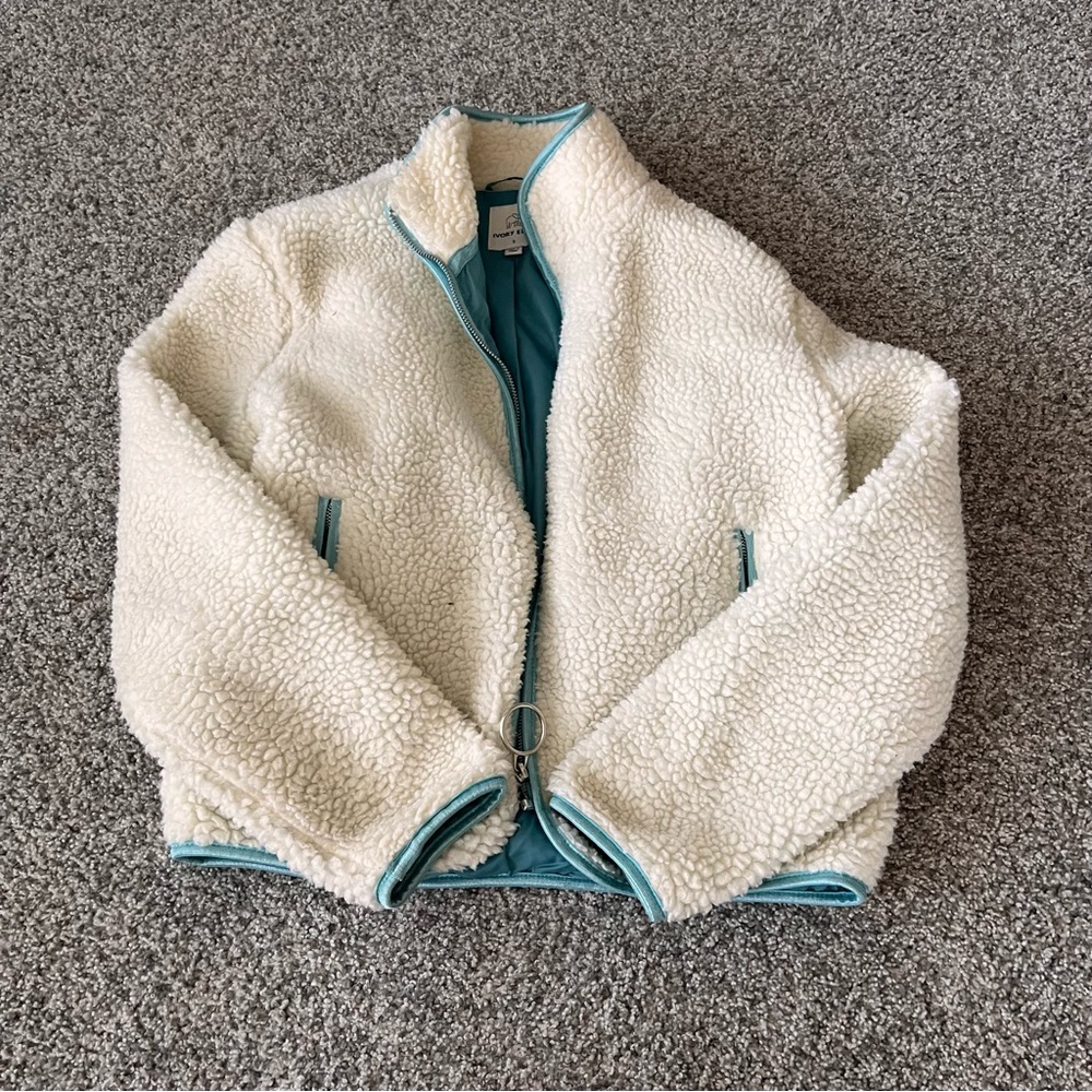 Ivory Ella Puffer jacket